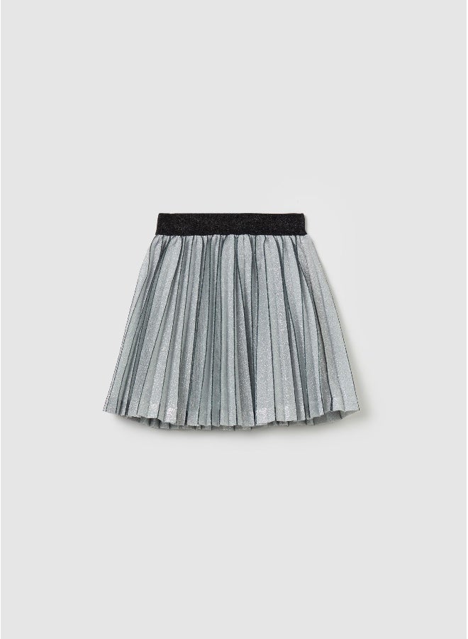 Ovs Short pleated skirt in lurex - Image 1