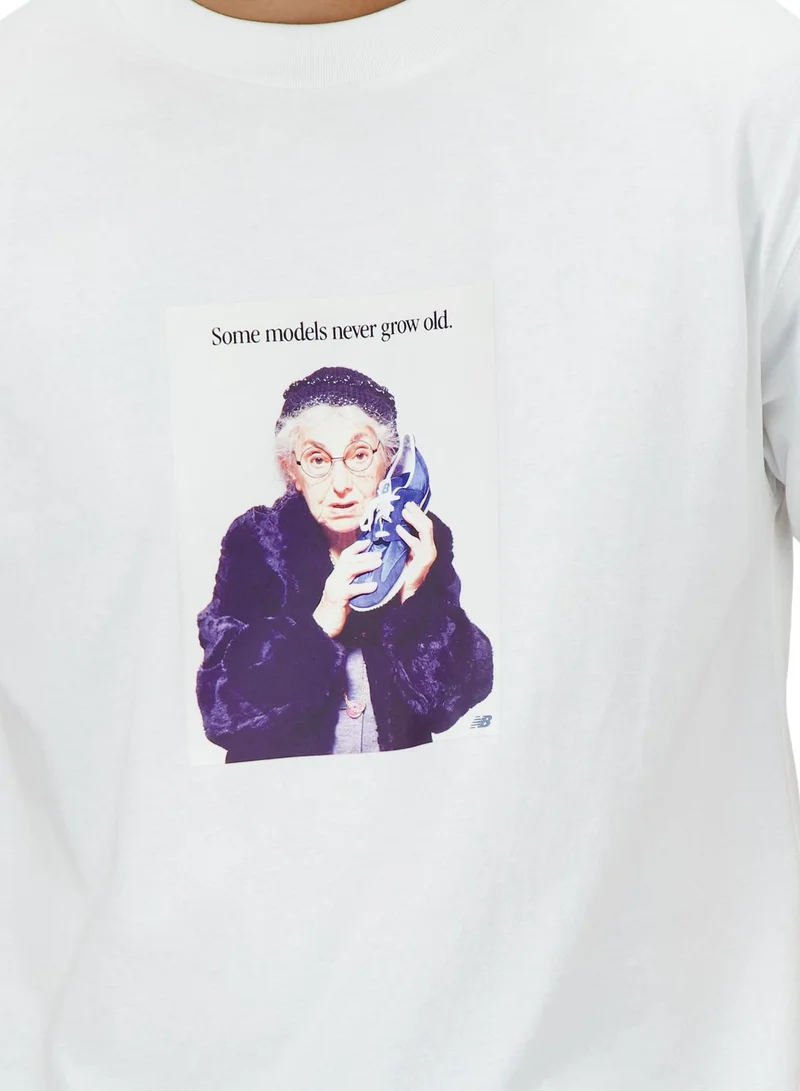نيو بالانس Athletics Models Never Age Relaxed T-Shirt