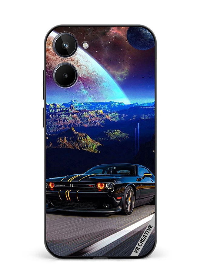VR CREATIVE Protective Case Cover For Realme 10 Car Design Multicolour - Image 1