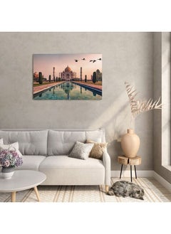 Home Gallery Taj Mahal Mausoleum In Agra Canvas Wall Art  - Image 4