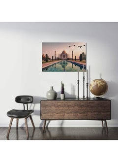 Home Gallery Taj Mahal Mausoleum In Agra Canvas Wall Art  - Image 2