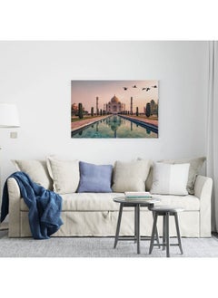 Home Gallery Taj Mahal Mausoleum In Agra Canvas Wall Art  - Image 5