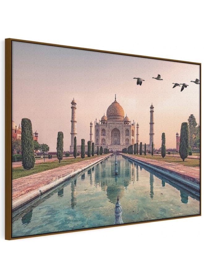 هوم جاليري لوحة فنية جدارية من قماش ضريح تاج محل في أغرا، 120×80 - Image 5