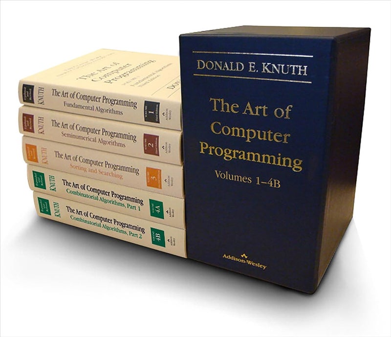 Art of Computer Programming, The, Volumes 1-4b, Boxed Set Hardcover by Donald Knuth - 30 November 2022