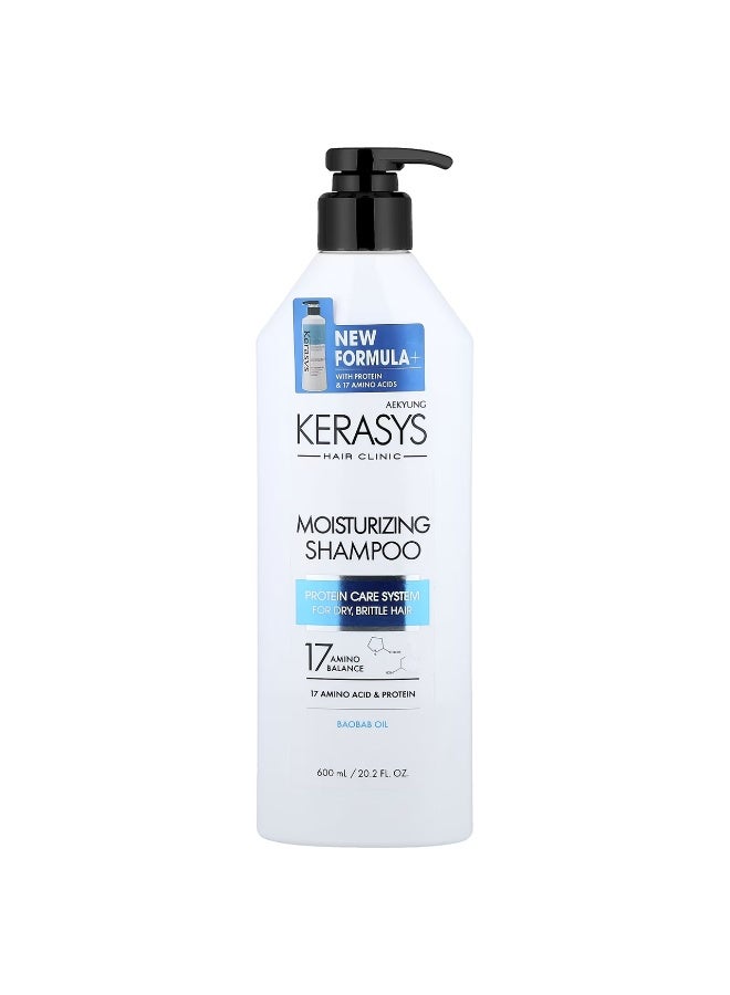 Kerasys, Moisturizing Shampoo, For Dry, Brittle Hair, 20.2 fl oz (600 ml)