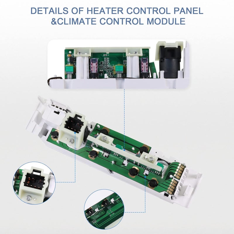 DICMIC لوحة تحكم مكيف الهواء DICMIC لنظام التحكم في المناخ لطرز شيفروليه وجي إم سي من 1996-2000 - Image 5