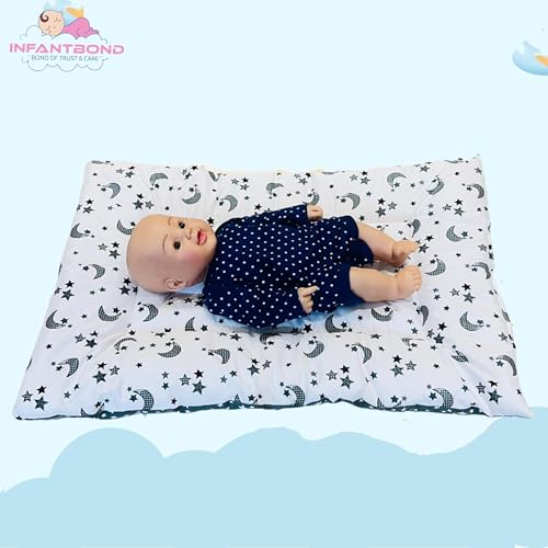 Infantbond New Born Baby Cotton Bed | Godari | Toddlers Baby Bedding | Hand Carry Baby Mattress |Cradle Bed | Multi-Color (0-8 Months)(63 * 38CM) (5) - Image 3