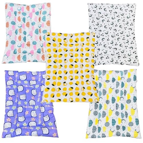 Infantbond New Born Baby Cotton Bed | Godari | Toddlers Baby Bedding | Hand Carry Baby Mattress |Cradle Bed | Multi-Color (0-8 Months)(63 * 38CM) (5) - Image 1