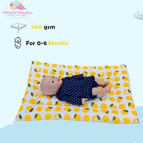 Infantbond New Born Baby Cotton Bed | Godari | Toddlers Baby Bedding | Hand Carry Baby Mattress |Cradle Bed | Multi-Color (0-8 Months)(63 * 38CM) (5) - Image 4