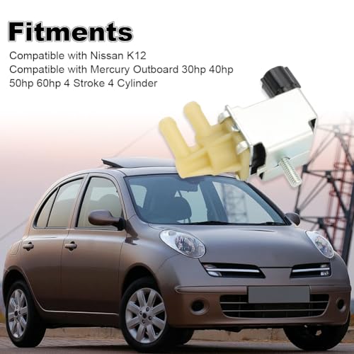 VANJING Solenoid Valve Compatible with Nissan K12 Mercury Outboard 30hp 40hp 50hp 60hp 4 Stroke 4 Cylinder Replacement for K5T48471 877805T K005T48471 - Image 3