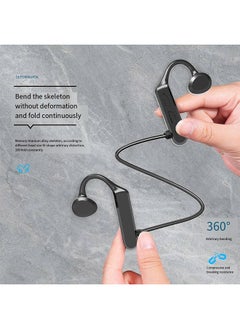 K9 Open-Ear Bluetooth Sport Headphones, Air Conduction Wireless Earphones with Microphones, Driver Enhanced Bass, 2-Mic Clear Calls, IPX5 Sweatproof Waterproof for Running, Workouts, Gym, Hiking, Cycling  - Image 4