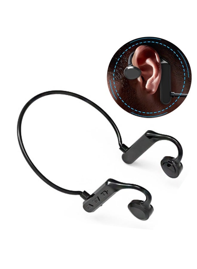 K9 Open-Ear Bluetooth Sport Headphones, Air Conduction Wireless Earphones with Microphones, Driver Enhanced Bass, 2-Mic Clear Calls, IPX5 Sweatproof Waterproof for Running, Workouts, Gym, Hiking, Cycling - Image 1