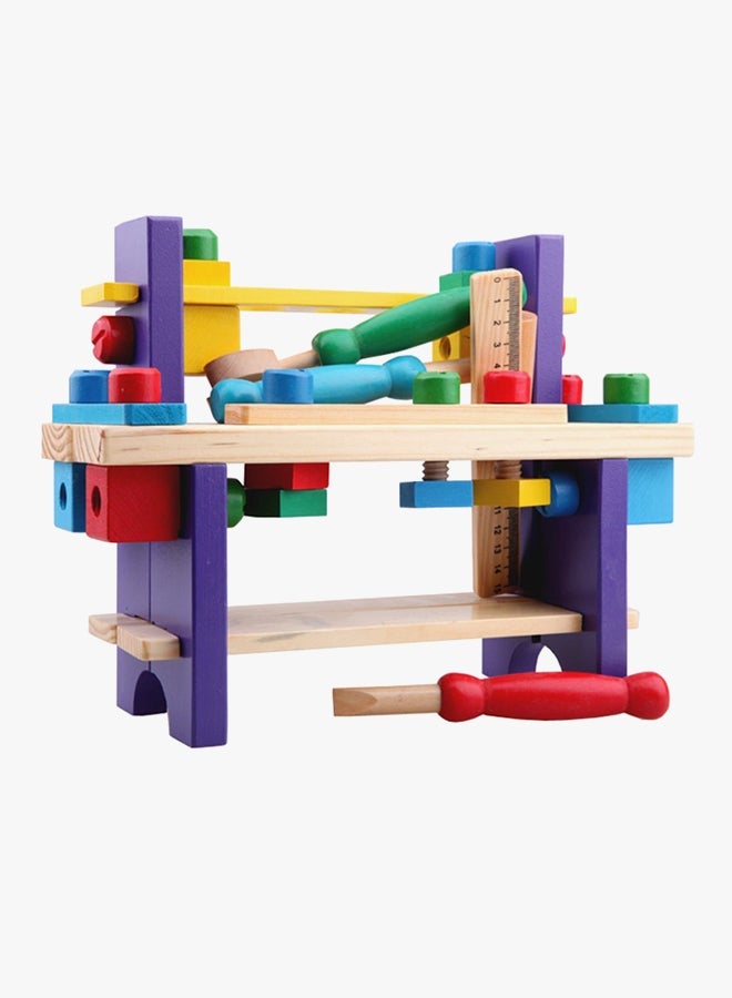 NIBEMINENT 36-Piece Wooden Tooling Toys - Image 2