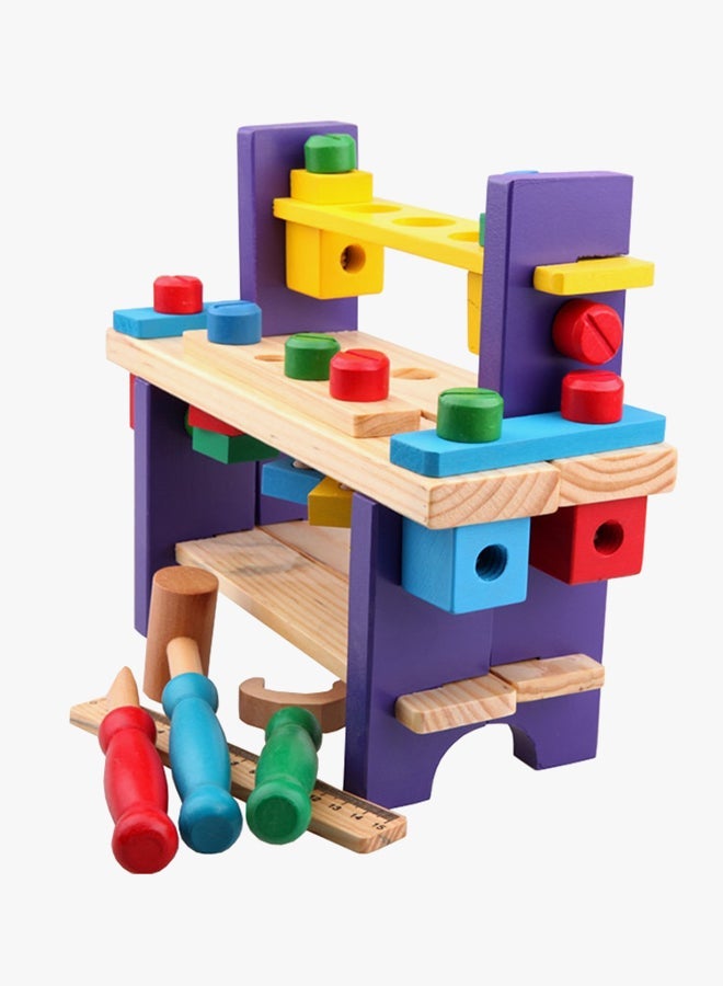 NIBEMINENT 36-Piece Wooden Tooling Toys - Image 3
