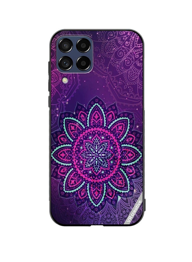 VR CREATIVE Protective Case Cover For Samsung Galaxy M33 Mandala Design Multicolour - Image 1
