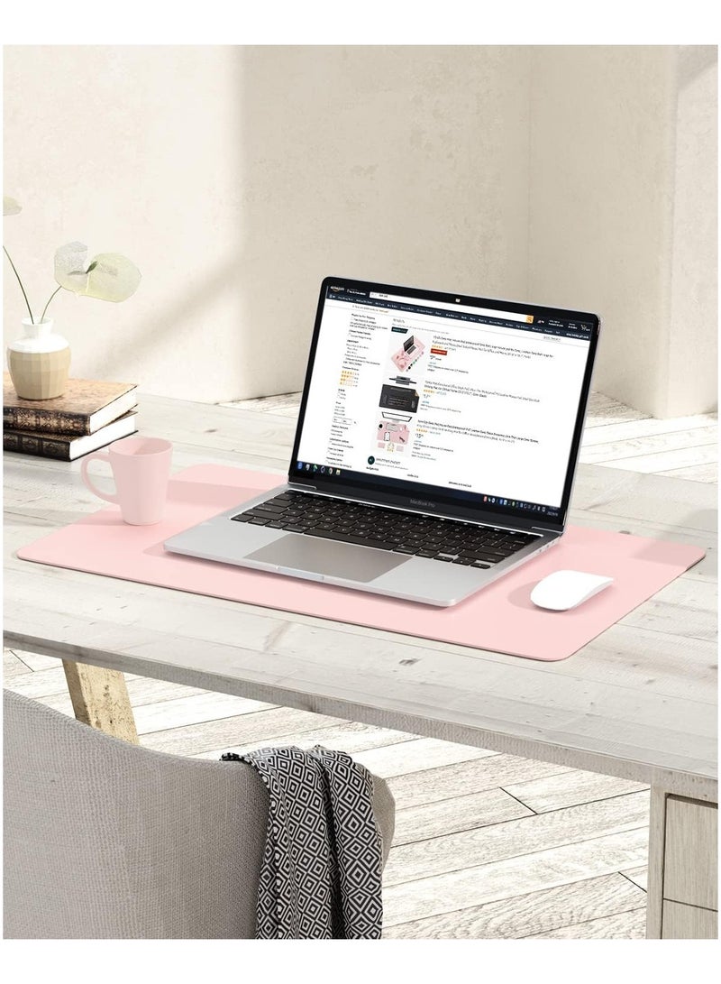 General Anti-slip desk mat, waterproof PVC leather desk board, ultra-thin large mouse pad, easy to clean laptop desk writing pad, suitable for office work/home/decoration  - Image 2