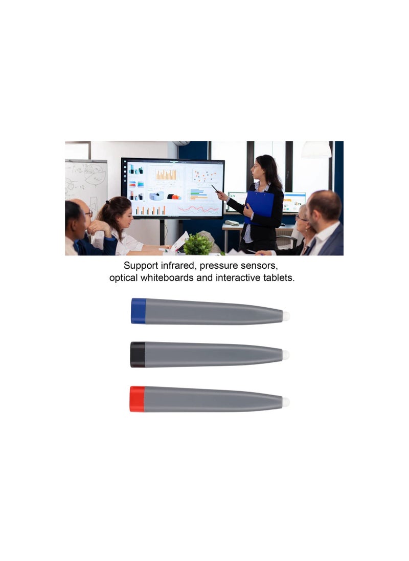 Generic - Interactive Whiteboard Pen for Touch Screen Smartboards, Stylus Pens, Touch Screen Pen Tablet Stylus for Whiteboard Multimedia Screen, for Touch Screen Presentation and Multimedia Classroom(3Pcs) - Image 1