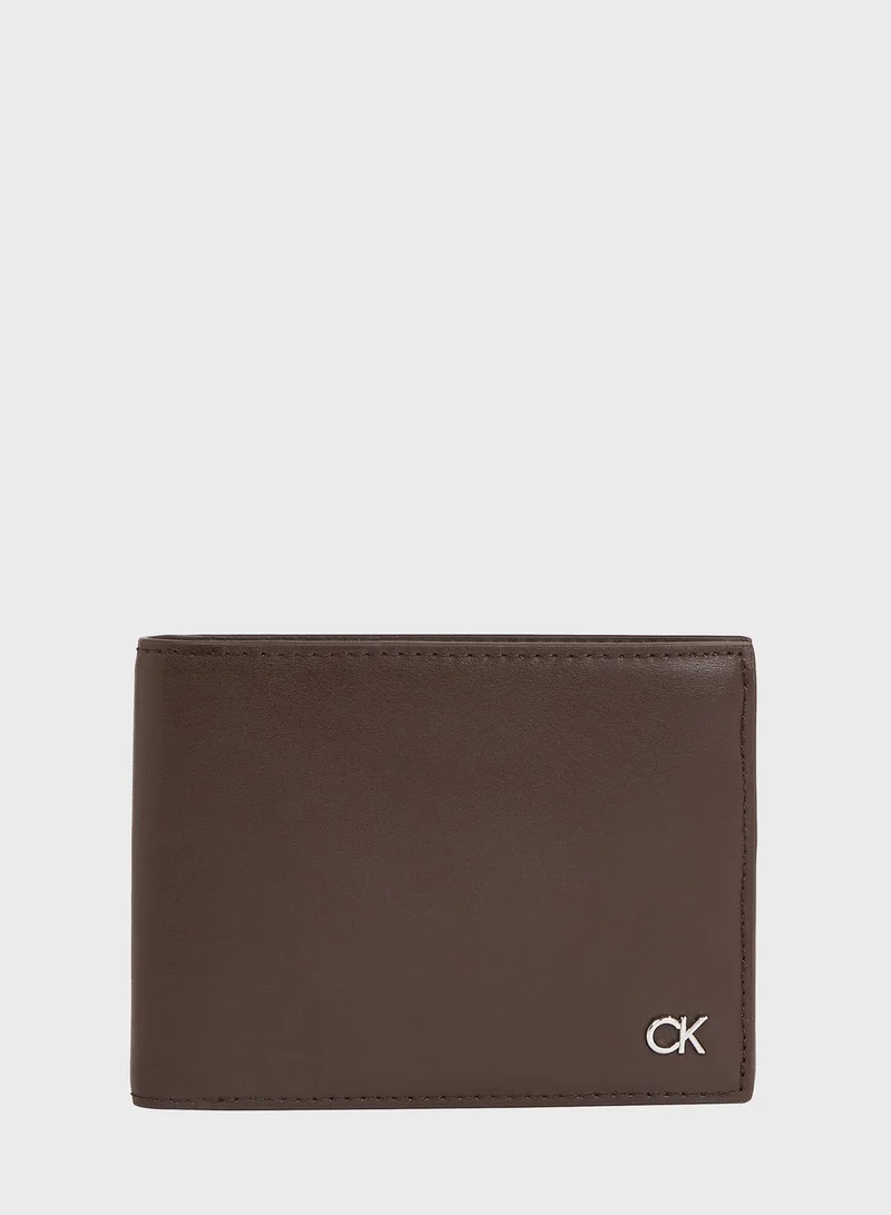 CALVIN KLEIN Logo Trifold Wallet