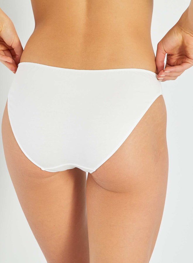 Kiabi Cotton briefs with lace trim - Image 3