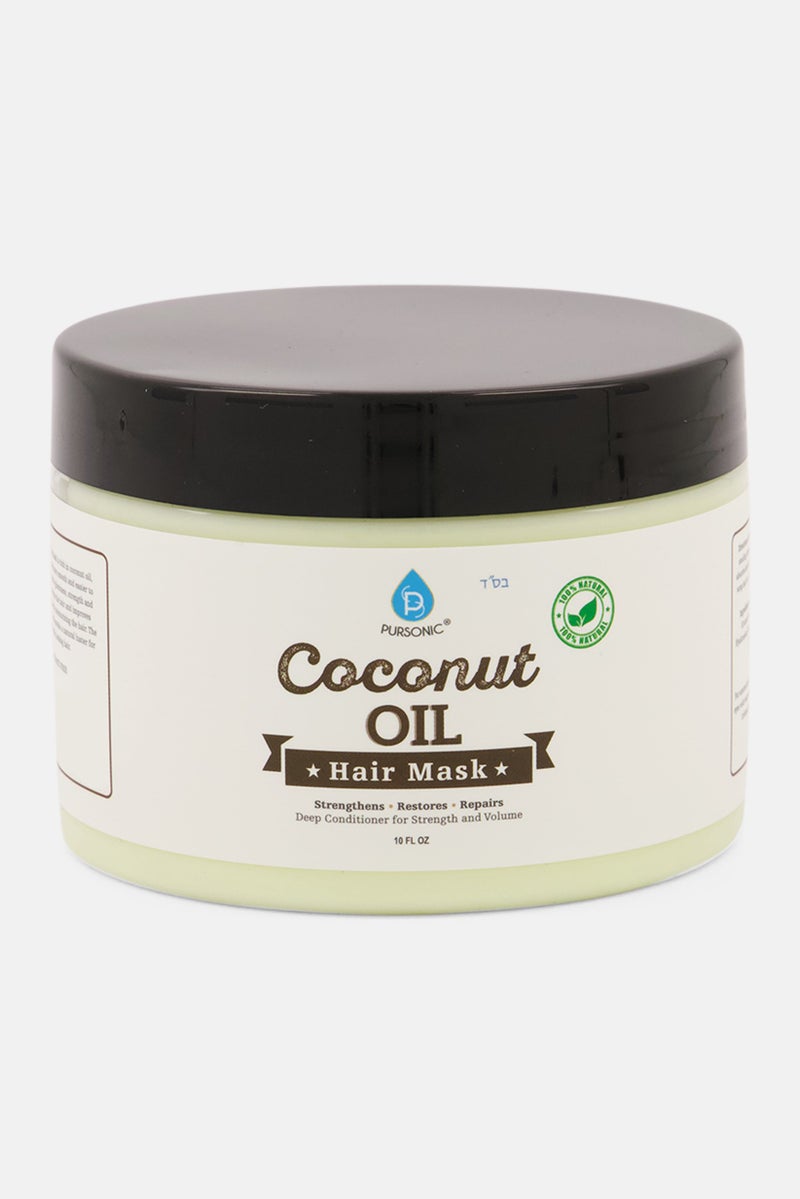 Pursonic Coconut Oil Hair Mask, 10 oz - Image 1