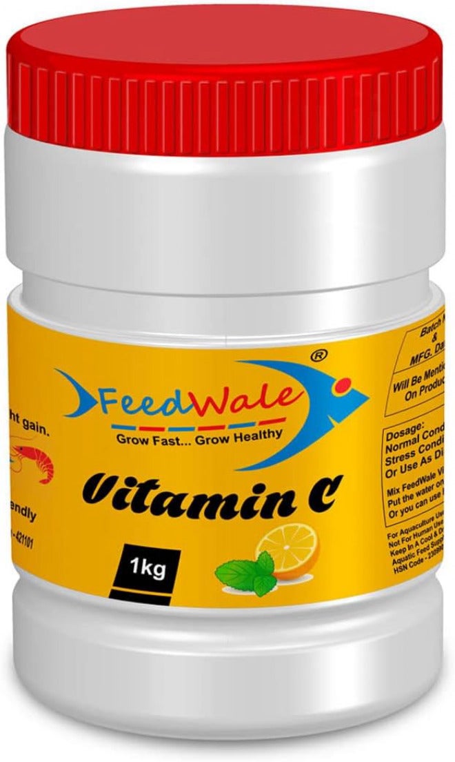 FeedWale Vitamin C 1Kg Fish Feed Supplement - Image 1