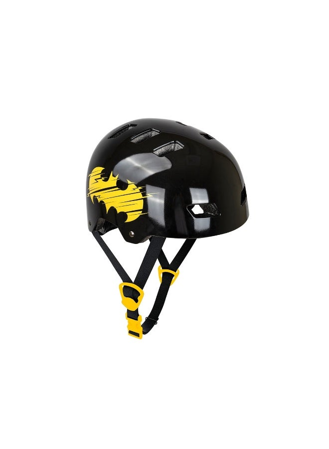 Spartan DC Batman Adjustable MultiSport Helmet (S, 51–54 cm, Black) - Image 1