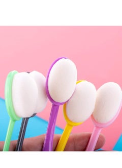 SYOSI 12 PCS Colorful Ink Blending Brushes, Craft Ink Blending Brushes, Ink Blending Tool, Suitable for Card Making and Crafters Background Blending (Brush Head Diameter 0.86 ")  - Image 3
