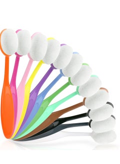SYOSI 12 PCS Colorful Ink Blending Brushes, Craft Ink Blending Brushes, Ink Blending Tool, Suitable for Card Making and Crafters Background Blending (Brush Head Diameter 0.86 ")  - Image 1