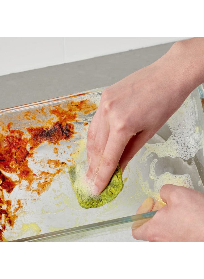 Brillo وسادات صابون الصوف الفولاذي بريللو، تدوم طويلاً، برائحة الليمون (ليمون، 10 قطع (عبوة من 1)) - Image 3