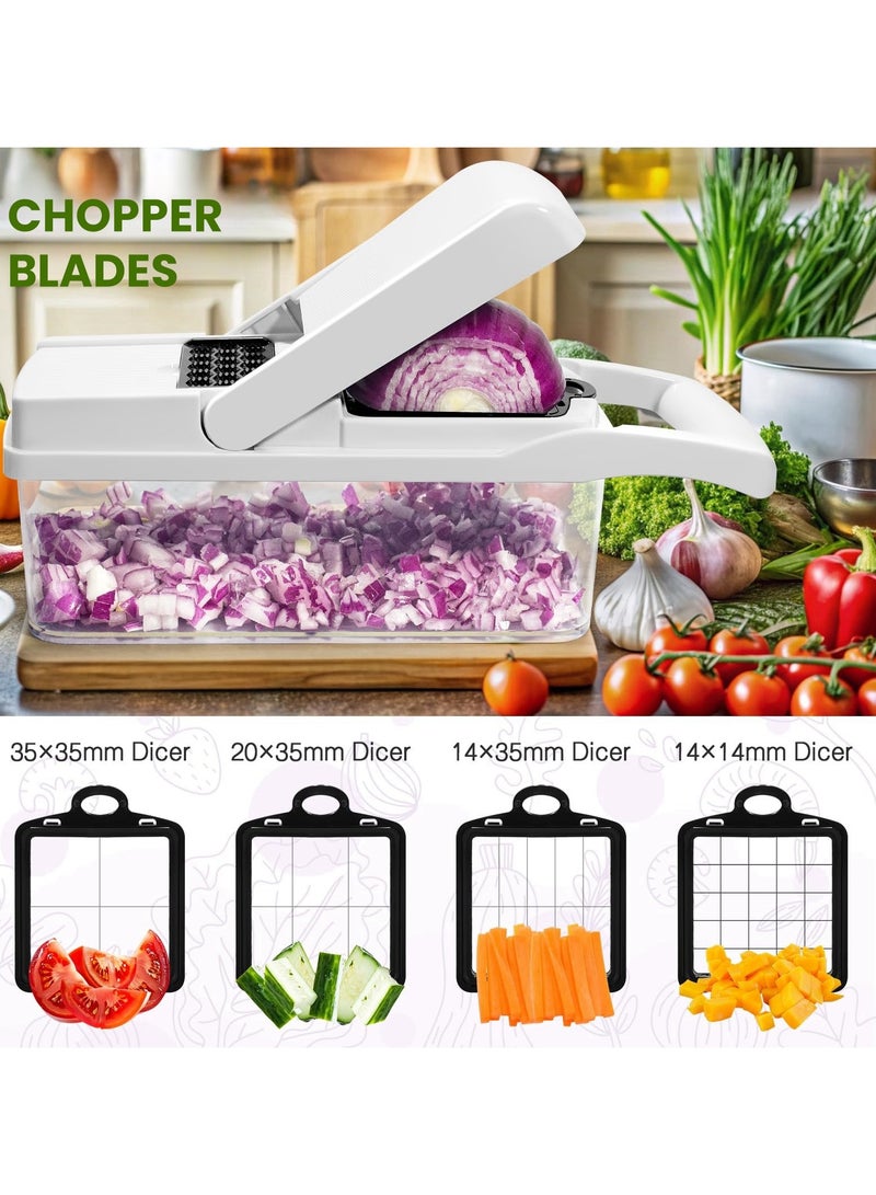 أَليفينجهوم مجموعة أدوات تقطيع الخضار متعددة الوظائف مكونة من 26 قطعة - Image 5