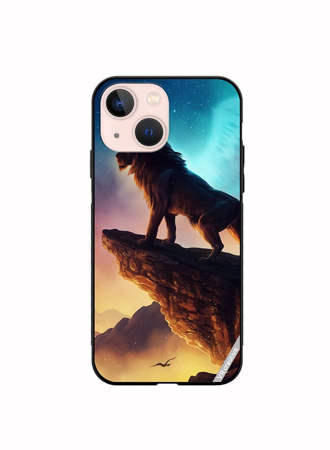 VR CREATIVE Protective Case Cover For Apple iPhone 14 Plus Lion King Design Multicolour - Image 1