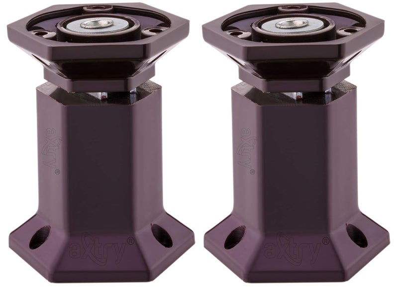 Axtry Axtry Pack of 2 Door CatcherDoor MagnetDoor Magnet CatcherDoor Catcher HolderDoor CatchMagnetic Door StopperDoor Magnetic CatcherDoor Stopper for Home Brown 3 Inch  - Image 1