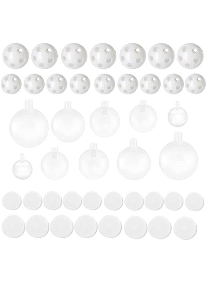 Myanmmm 60pcs Rattle Box Repair Toy-Squeakers, Rattle Balls, Rattles Boxes Mixed for Sewing in Noise Maker Insert Pet Baby Toys - Image 1