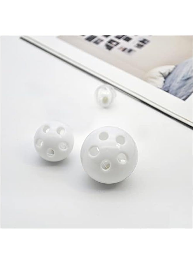 Myanmmm 60pcs Rattle Box Repair Toy-Squeakers, Rattle Balls, Rattles Boxes Mixed for Sewing in Noise Maker Insert Pet Baby Toys - Image 3