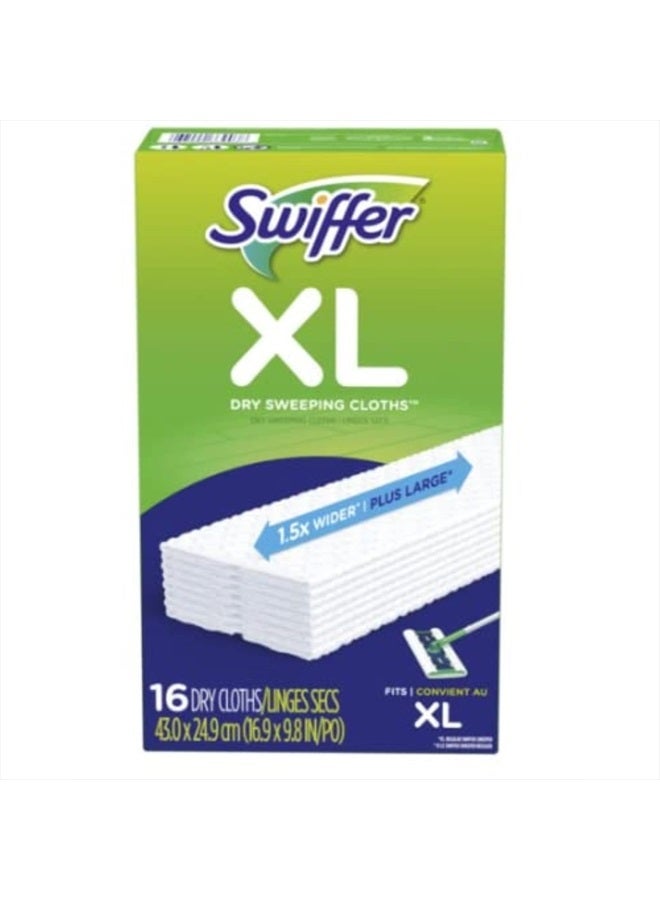 Swiffer Sweeper X-Large Disposable Sweeping Cloths, 16-Count Boxes (Pack of 3) - Image 1