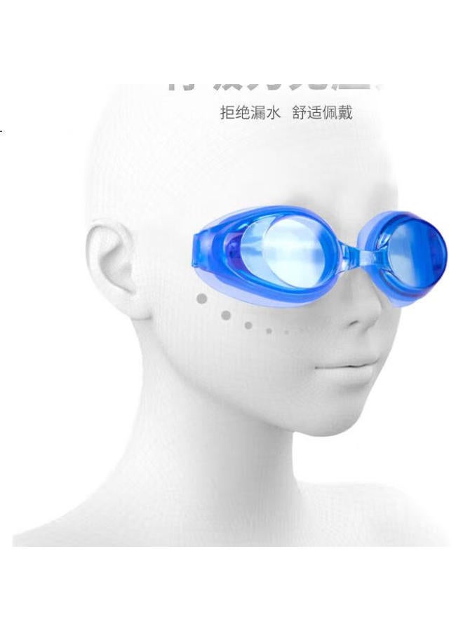 Zoke Swimming Goggles For Men And Women, Stylish Comfortable Waterproof Anti-Fog High-Definition Clear Swimming Glasses 616501101-2 Blue - Image 2