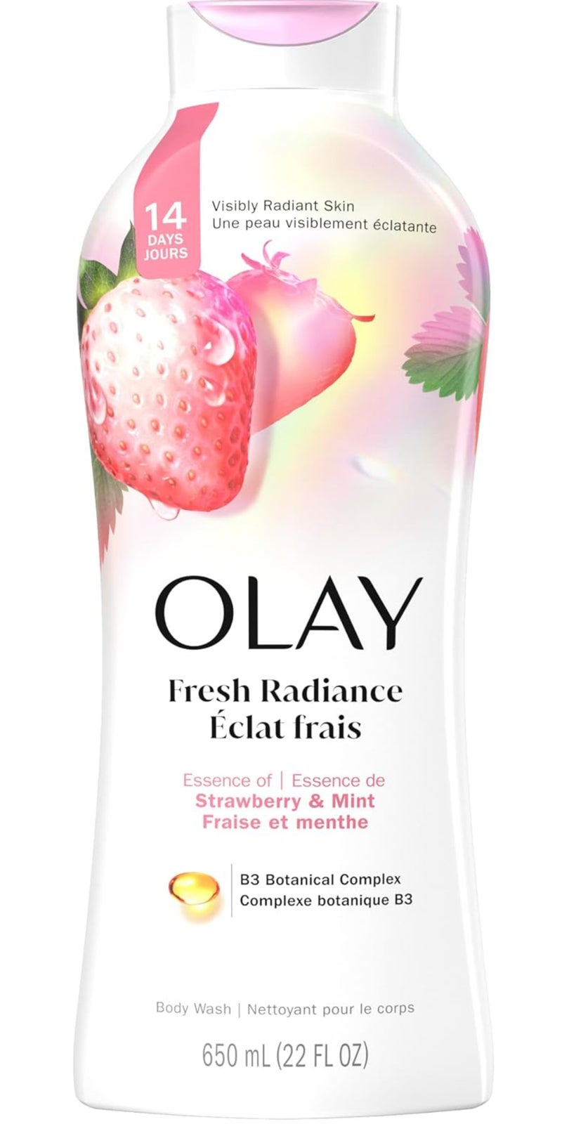 Fresh Radiance Strawberry & Mint 650ml