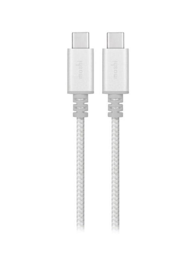 موشي كابل شحن بمنفذ USB-C أبيض - Image 1
