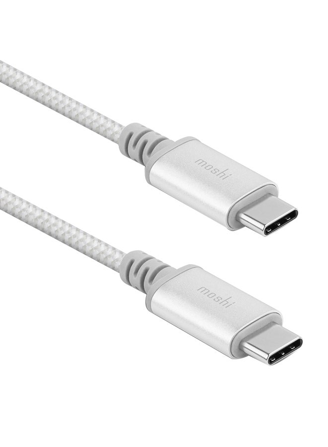 موشي كابل شحن بمنفذ USB-C أبيض - Image 2