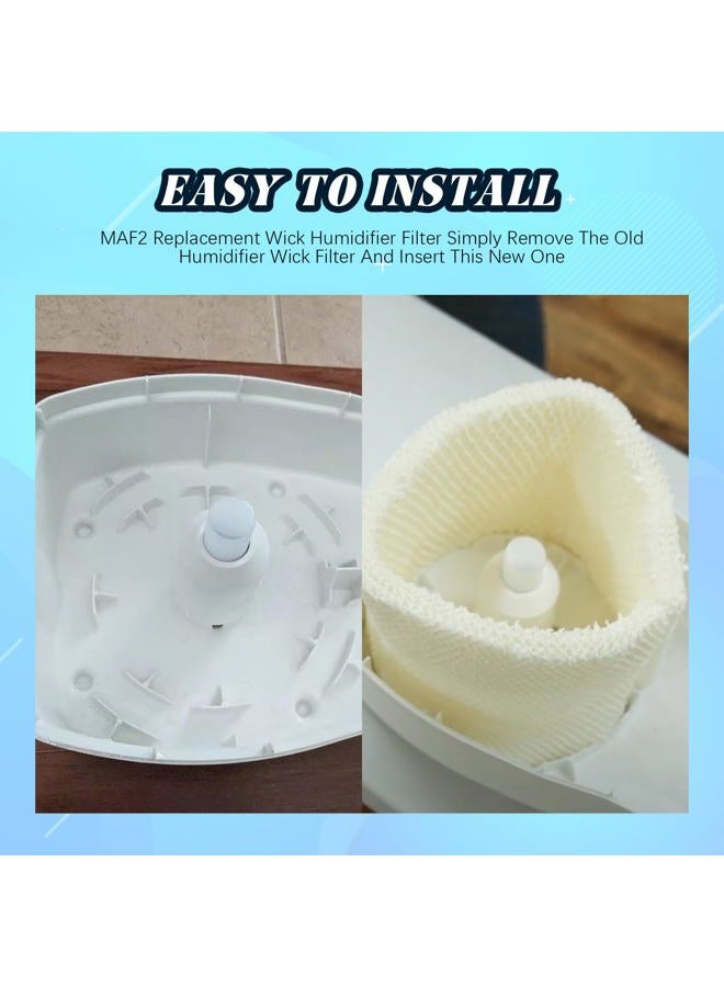 PWEOW MAF2 Humidifier Filter Replacement for AIRCARE Essick Air Moist Air MA0800 MA0600 MA08000 MA0601 for Kenmore 15408 15508 154080 17006 29706 29988 Series Humidifier Super Wick Filter (2-Pack) - Image 5