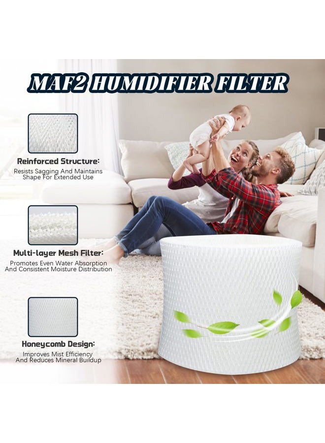 PWEOW MAF2 Humidifier Filter Replacement for AIRCARE Essick Air Moist Air MA0800 MA0600 MA08000 MA0601 for Kenmore 15408 15508 154080 17006 29706 29988 Series Humidifier Super Wick Filter (2-Pack) - Image 4