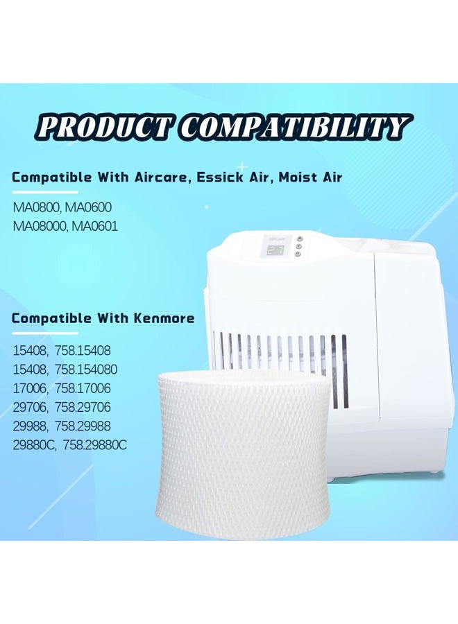 PWEOW MAF2 Humidifier Filter Replacement for AIRCARE Essick Air Moist Air MA0800 MA0600 MA08000 MA0601 for Kenmore 15408 15508 154080 17006 29706 29988 Series Humidifier Super Wick Filter (2-Pack) - Image 3