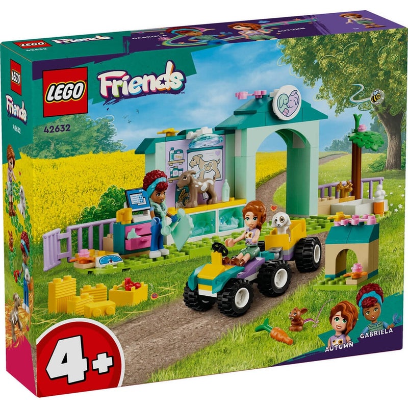 LEGO - Friends Farm Animal Vet Clinic 161 Pieces - 42632 - Image 1