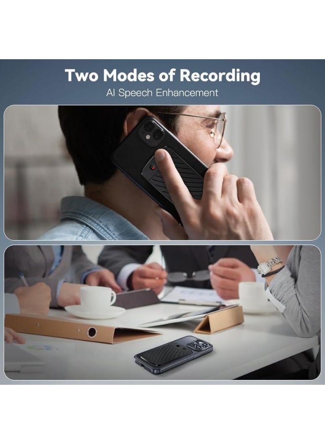 Revolutionary AI Recorder with Transcription, Summary & Translation in 112 Languages, App-Enabled, 64GB Storage. Ideal for Lectures, Meetings, Calls, and Global Communication. - Image 3