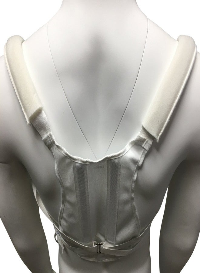CHAMPION Shoulder Brace Posture Support, White, Large - Image 4