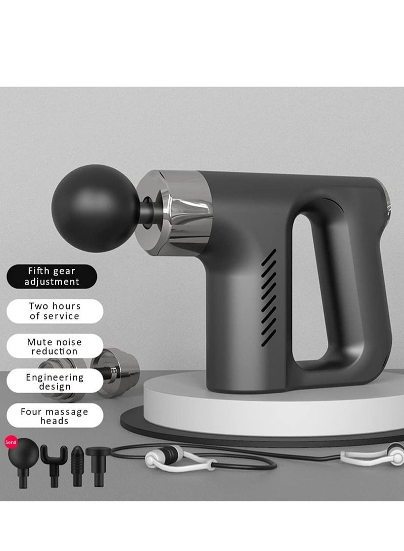Massage Gun Fascial Gun Muscle Massager Deep Tissue Percussion Massager Body Relax Pain Relief Electric Therapy Gun for Fitness Relaxer - Image 3