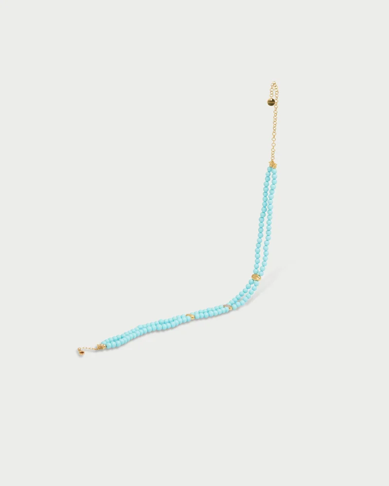 Rue Des Mill Triple Ellipse elastic chocker