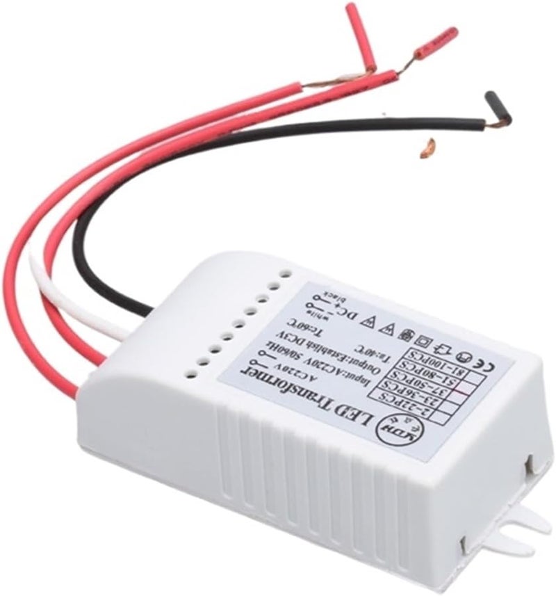 LED Power Supply Driver 220V AC to DC Converter for LED Light Bulbs - Image 1