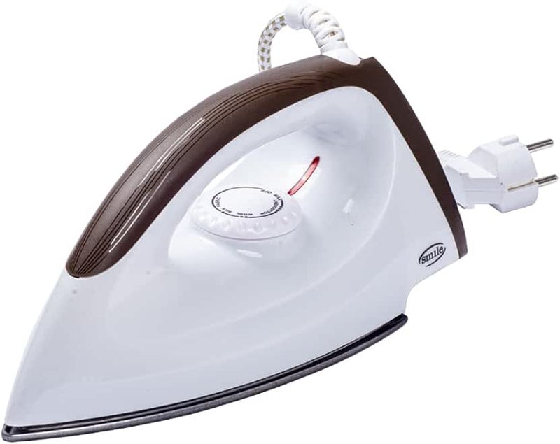 Dry Smile Iron, 1000 Watt, White