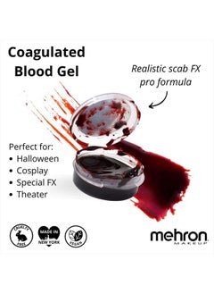 mehron Makeup Coagulated Blood | Fake Blood Makeup | SFX Makeup for Halloween | 0.5 oz (14 g)  - Image 2